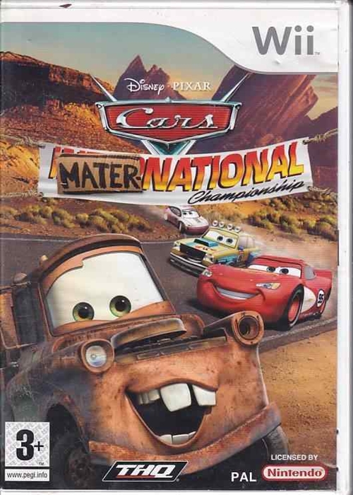 Disney Pixar Cars Mater-National Championship - Nintendo Wii (B Grade) (Genbrug)